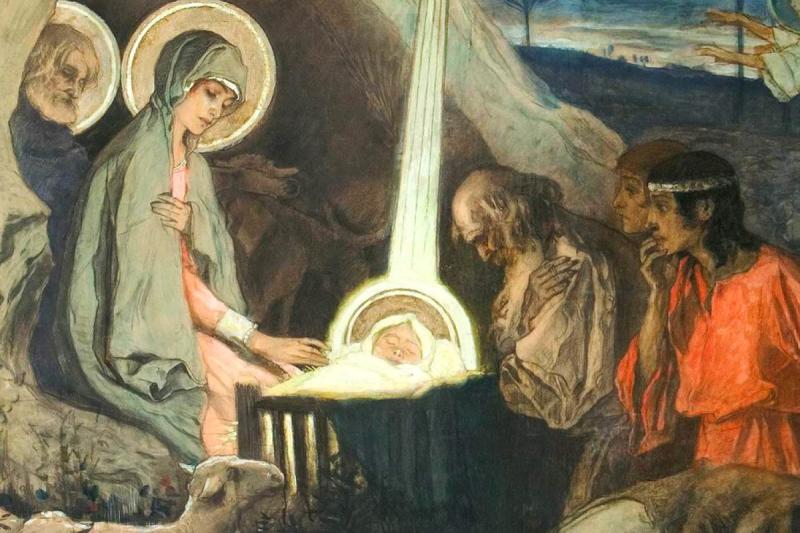 «Все придут к небесной двери, будут радовать Христа». Рождество Христово в русском искусстве и не только